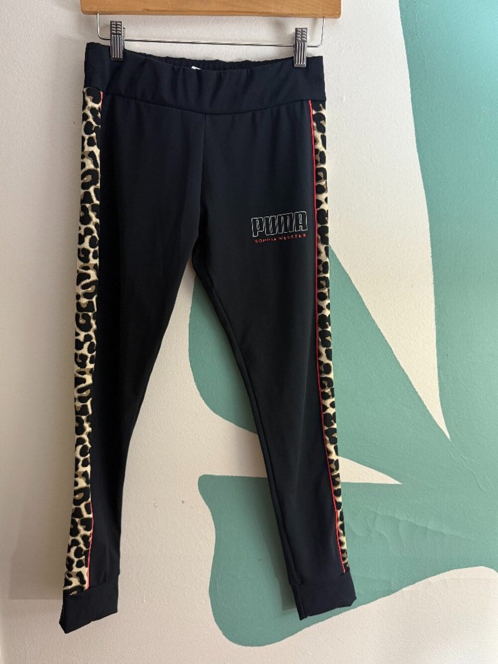 Puma x Sophia Webster leopard panel leggings-Small